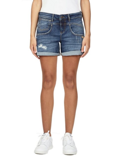 GANG Jeansshorts Gang BO Shorts (1-tlg) Destroy und Used Look günstig online kaufen