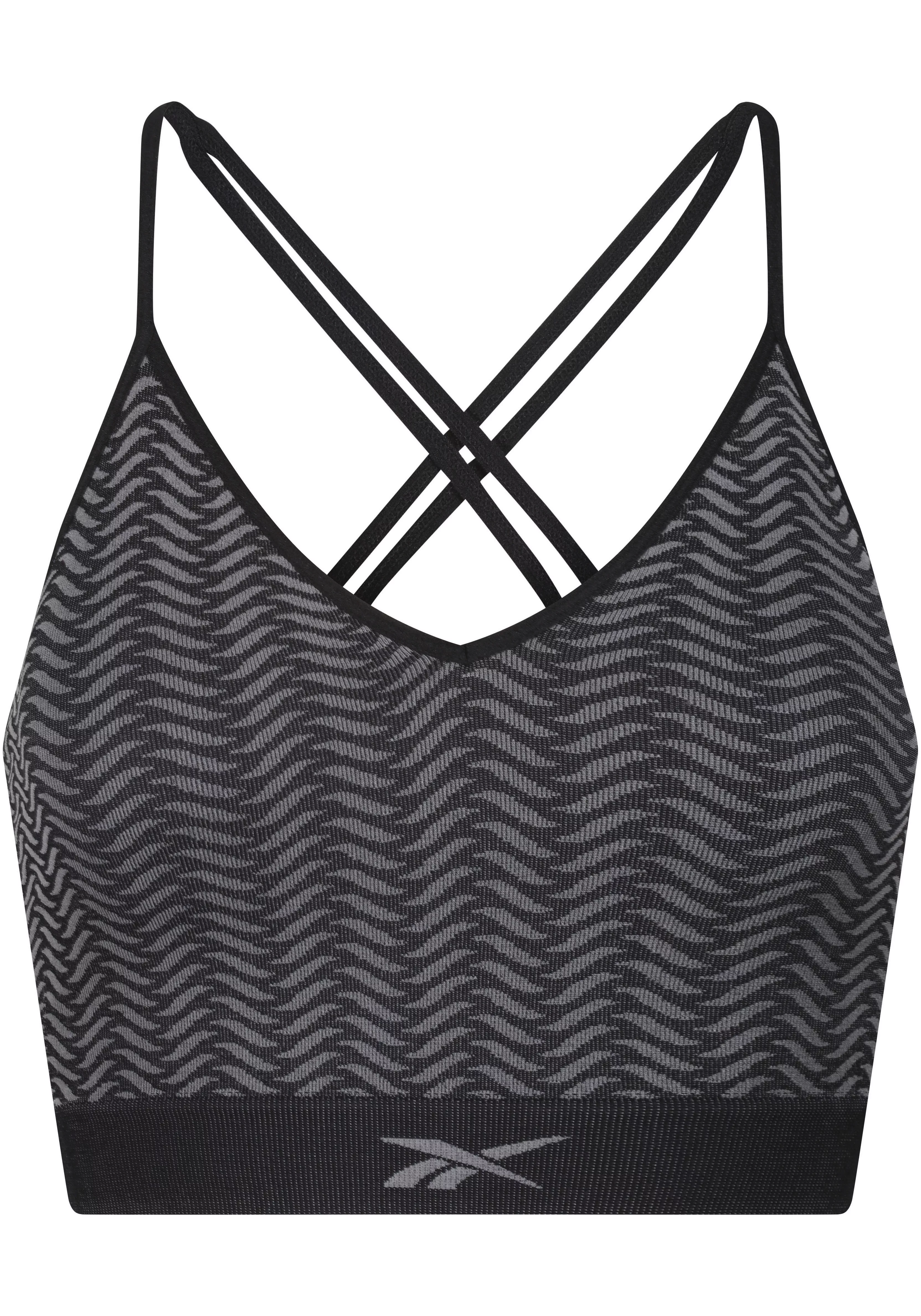 Reebok Bustier "Womens RBK S/Less Bra Top ASHLETTA", im Rücken mit doppelte günstig online kaufen