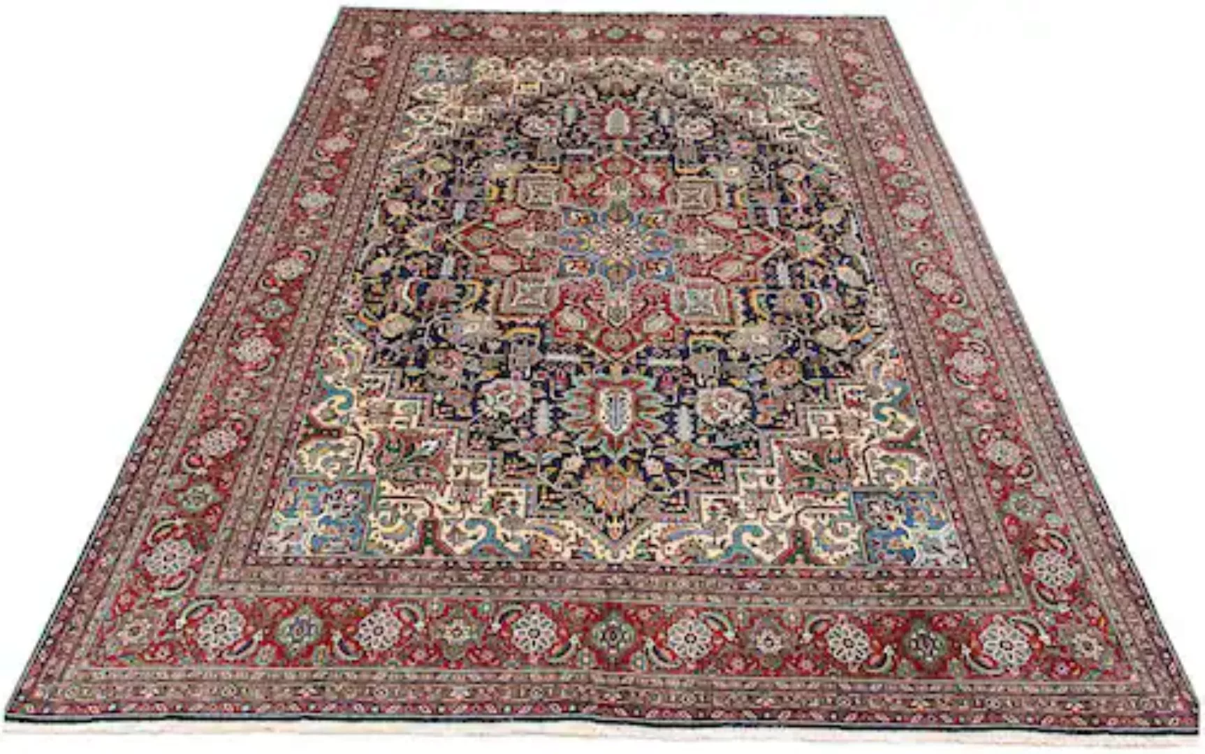 morgenland Wollteppich »Kaschmar Medaillon 395 x 295 cm«, rechteckig, 10 mm günstig online kaufen