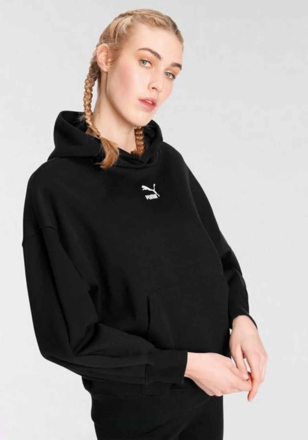 PUMA Kapuzensweatshirt Classics Oversized Hoodie FL günstig online kaufen
