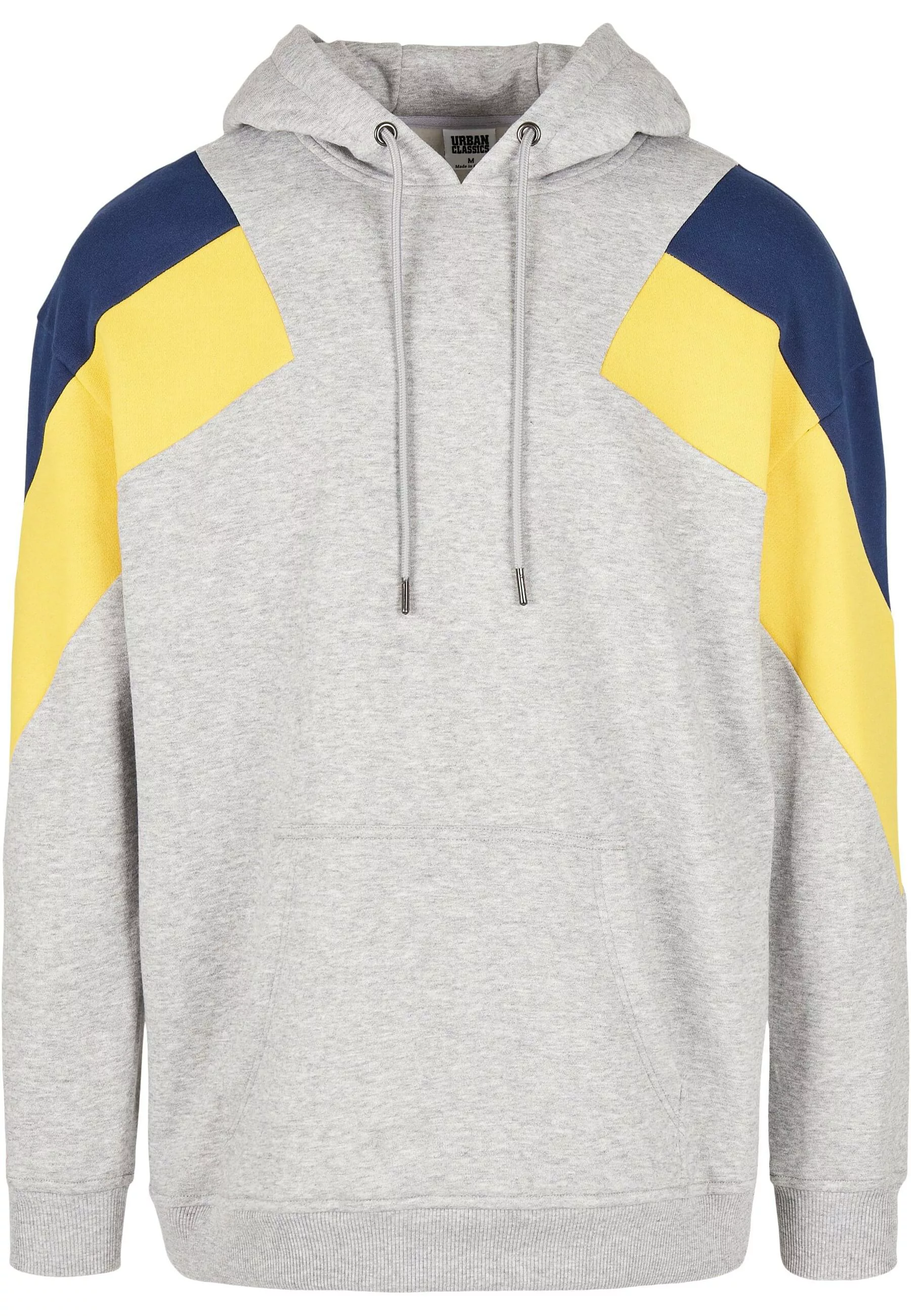 URBAN CLASSICS Sweatshirt "Urban Classics Herren Oversize 3-Tone Hoody" günstig online kaufen