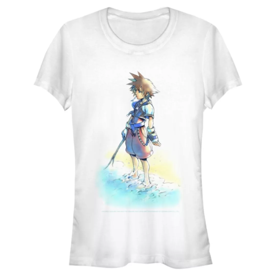 Disney - Kingdom Hearts - Sora Beach - Frauen T-Shirt günstig online kaufen