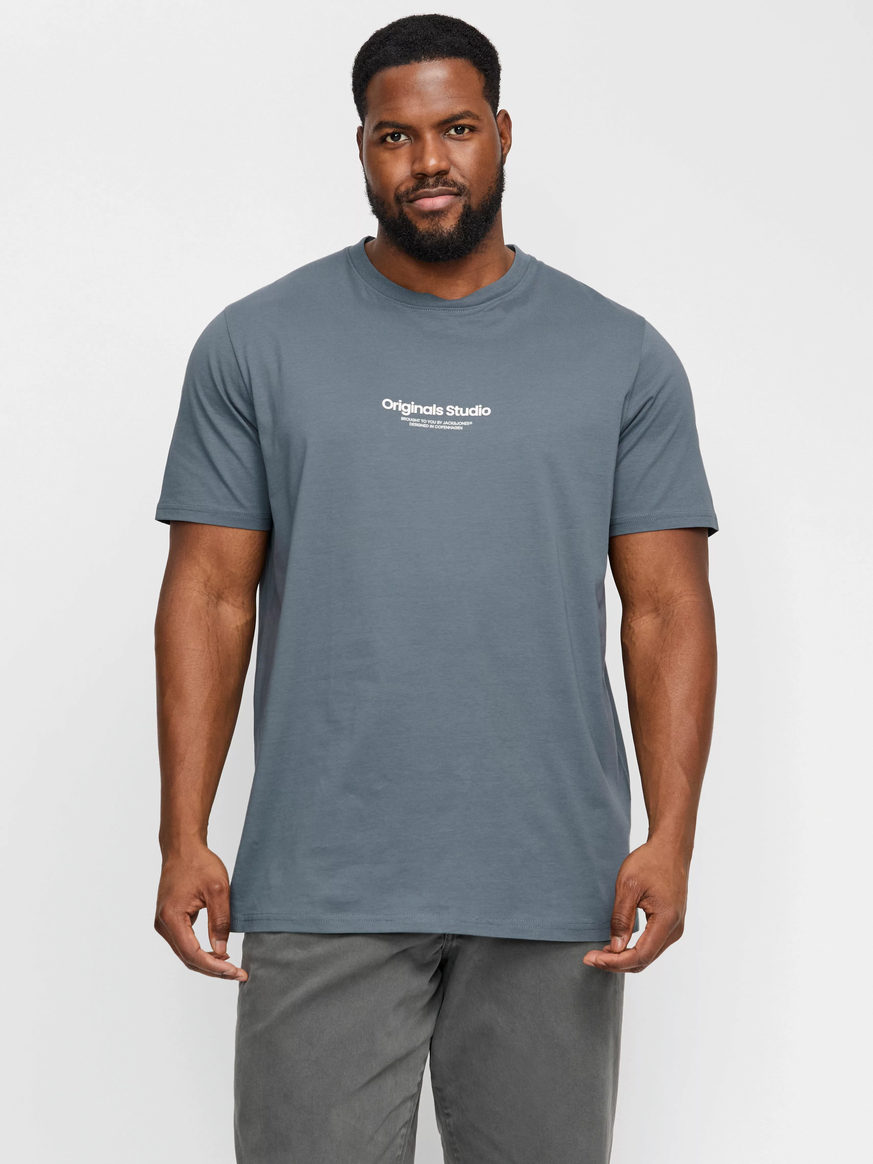 Jack & Jones PlusSize Kurzarmshirt "JORVESTERBRO TEE SS CREW NECK NOOS PLS" günstig online kaufen