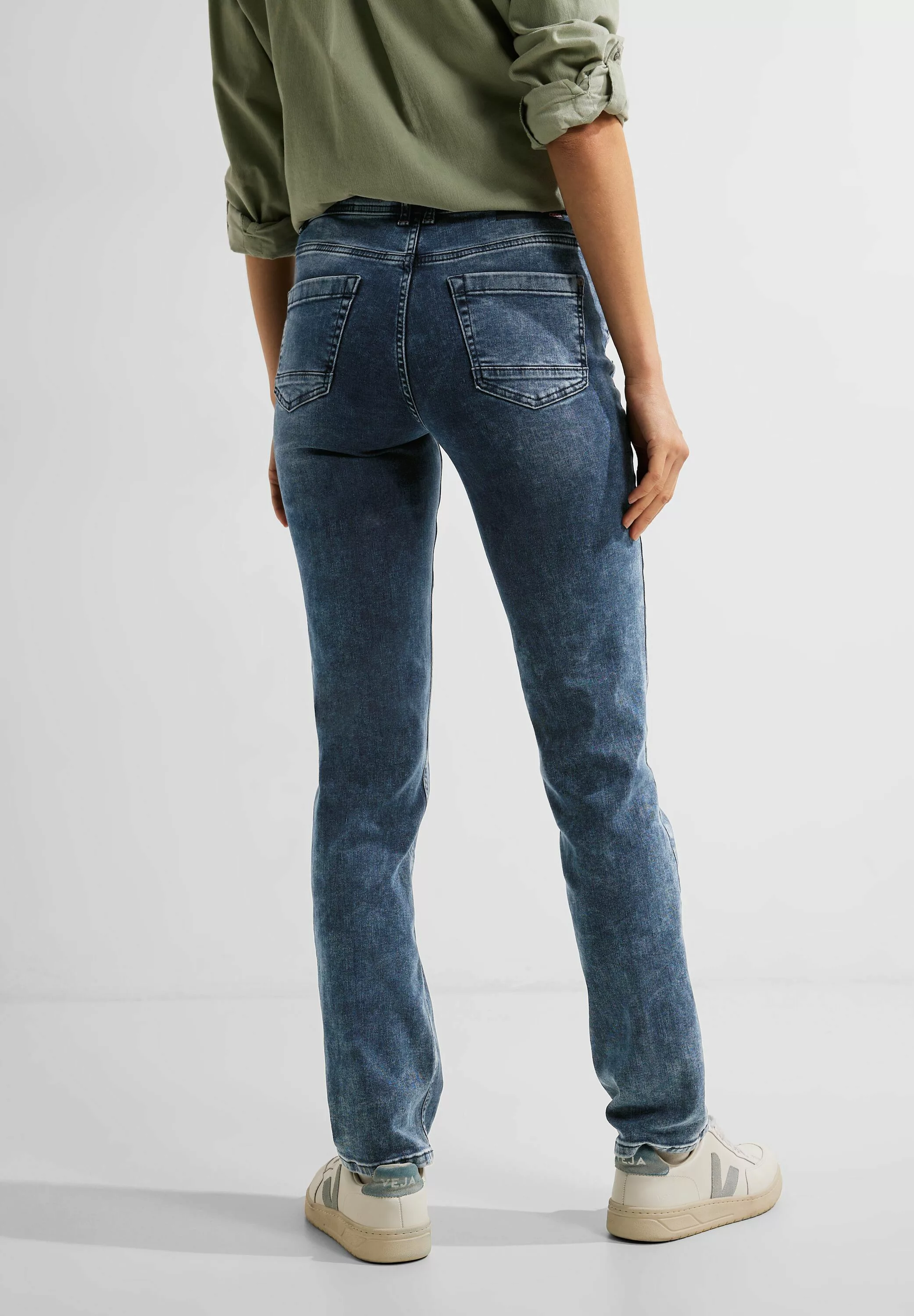 Cecil Slim-fit-Jeans, High Waist günstig online kaufen