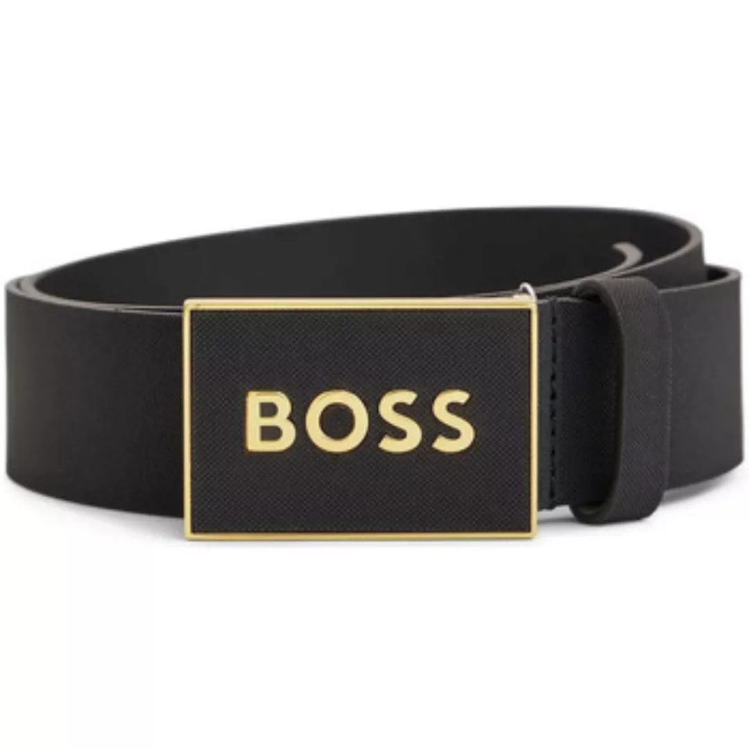 BOSS  Gürtel Gold logo günstig online kaufen