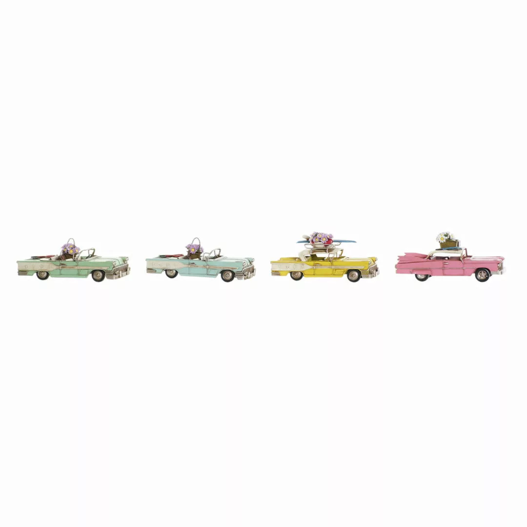 Deko-figur Dkd Home Decor Auto Vintage (4 Pcs) (25.8 X 10.5 X 9.5 Cm) günstig online kaufen