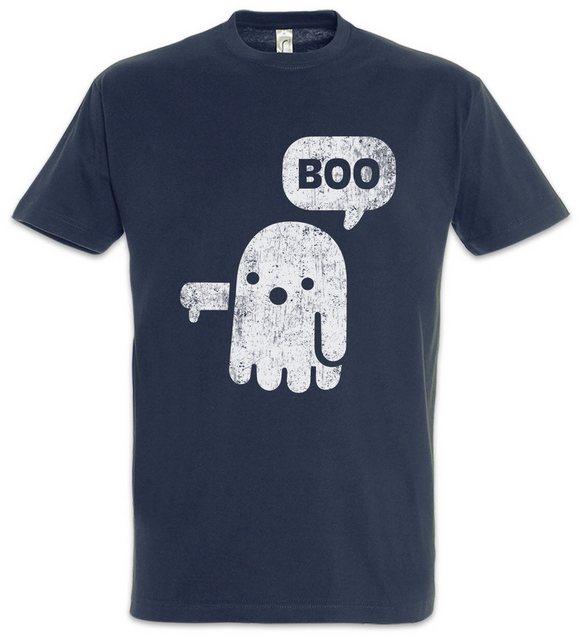 Urban Backwoods Print-Shirt Boo II Herren T-Shirt Spectre Fun Geist Ghost G günstig online kaufen