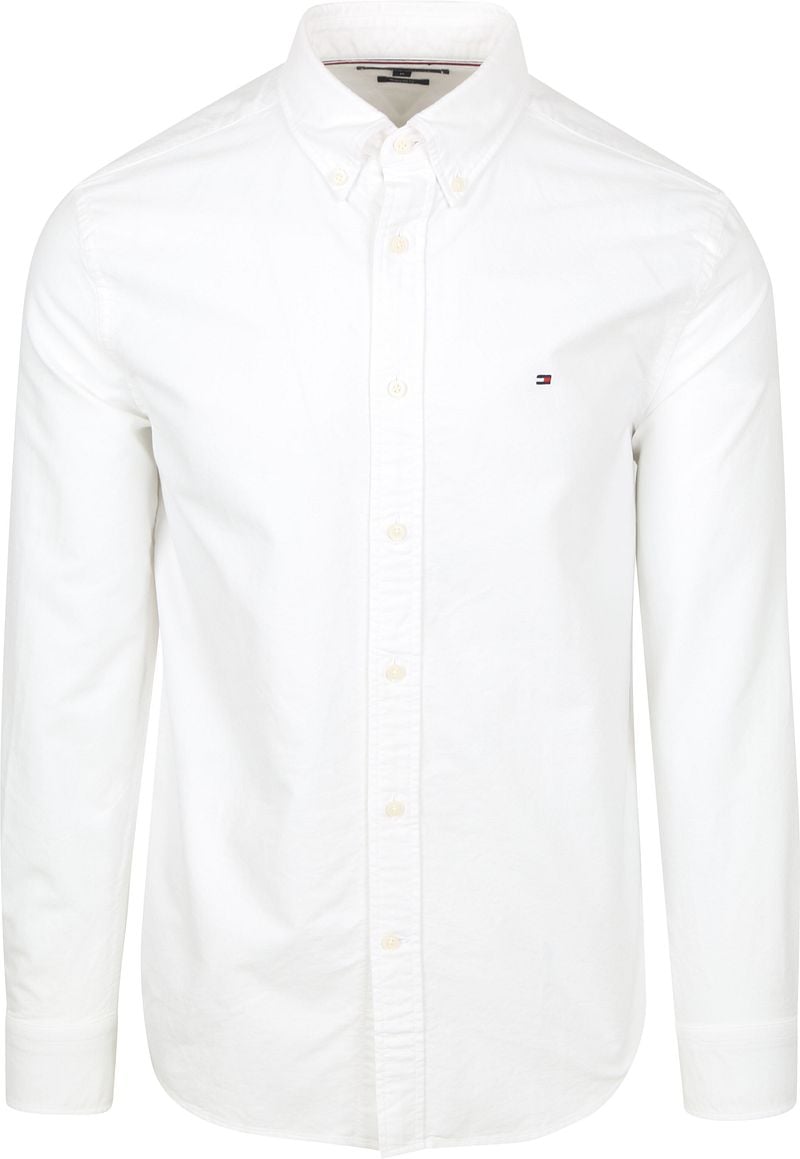 Tommy Hilfiger Oxford Hemd Weiß - Größe XL günstig online kaufen
