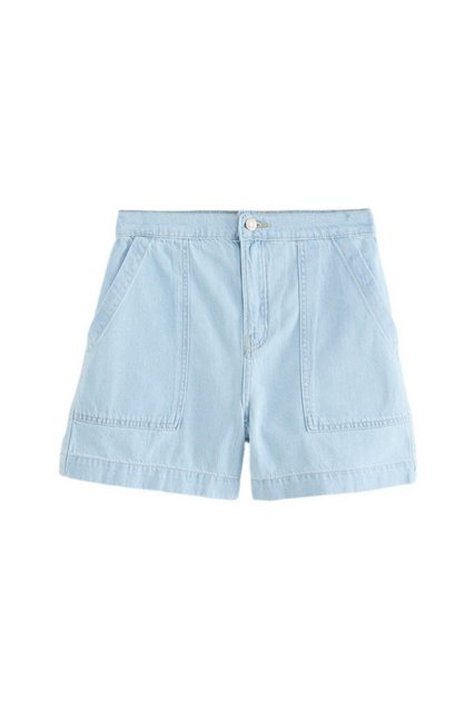 Next Shorts Leichte Jeansshorts 100 % Baumwolle – Petite (1-tlg) günstig online kaufen