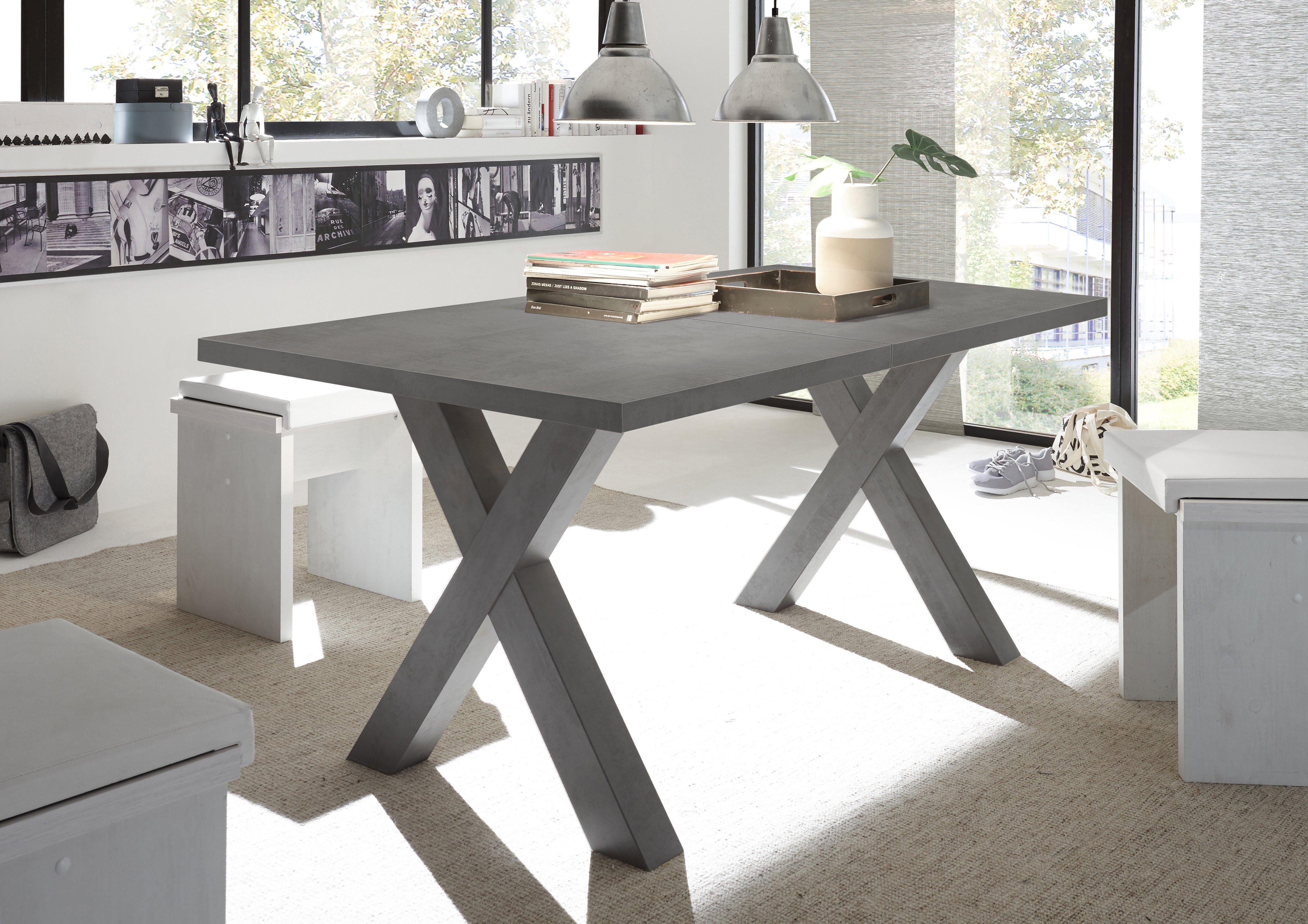 Mäusbacher Esstisch "Mister TOPSELLER", mit Auszug (160-210 cm), Gestell in günstig online kaufen