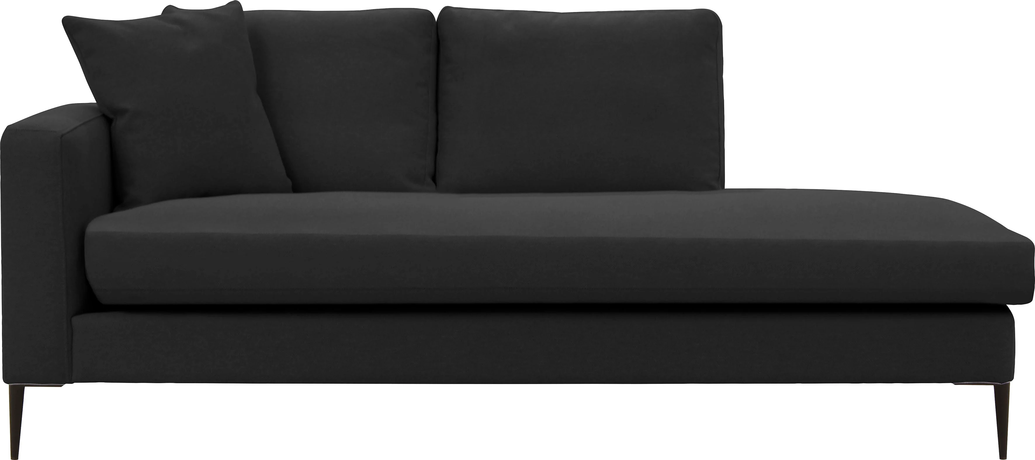 Leonique Recamiere "Cozy Chaiselongue, Maße B/T/H: 195/97/80 cm", mit losen günstig online kaufen