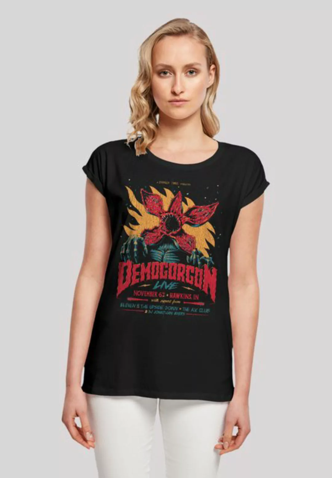 F4NT4STIC T-Shirt Stranger Things Demogorgon Poster Premium Qualität günstig online kaufen