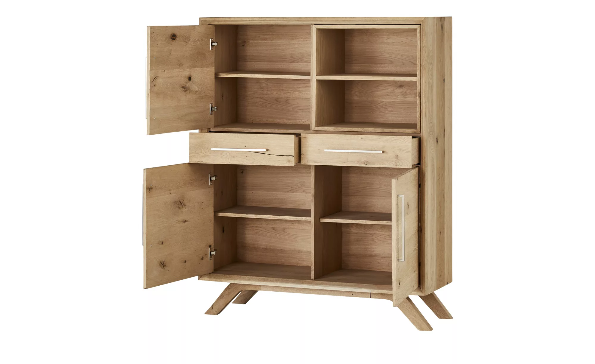 Gray & Jones Highboard  Cap Ferrat One ¦ holzfarben ¦ Maße (cm): B: 122 H: günstig online kaufen