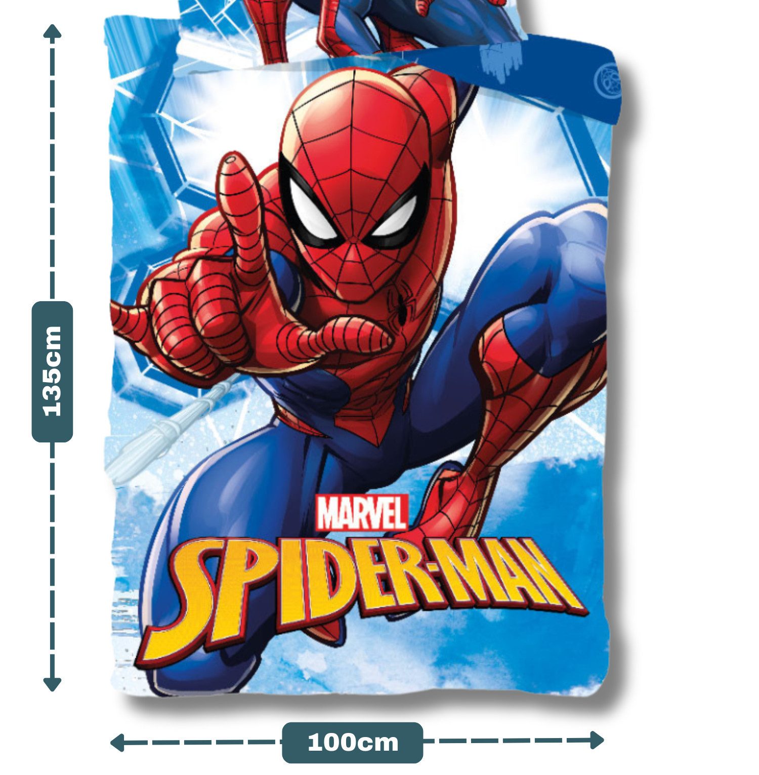 Alavya Home® Babybettwäsche Marvel Spiderman Kinderbettwäsche, günstig online kaufen