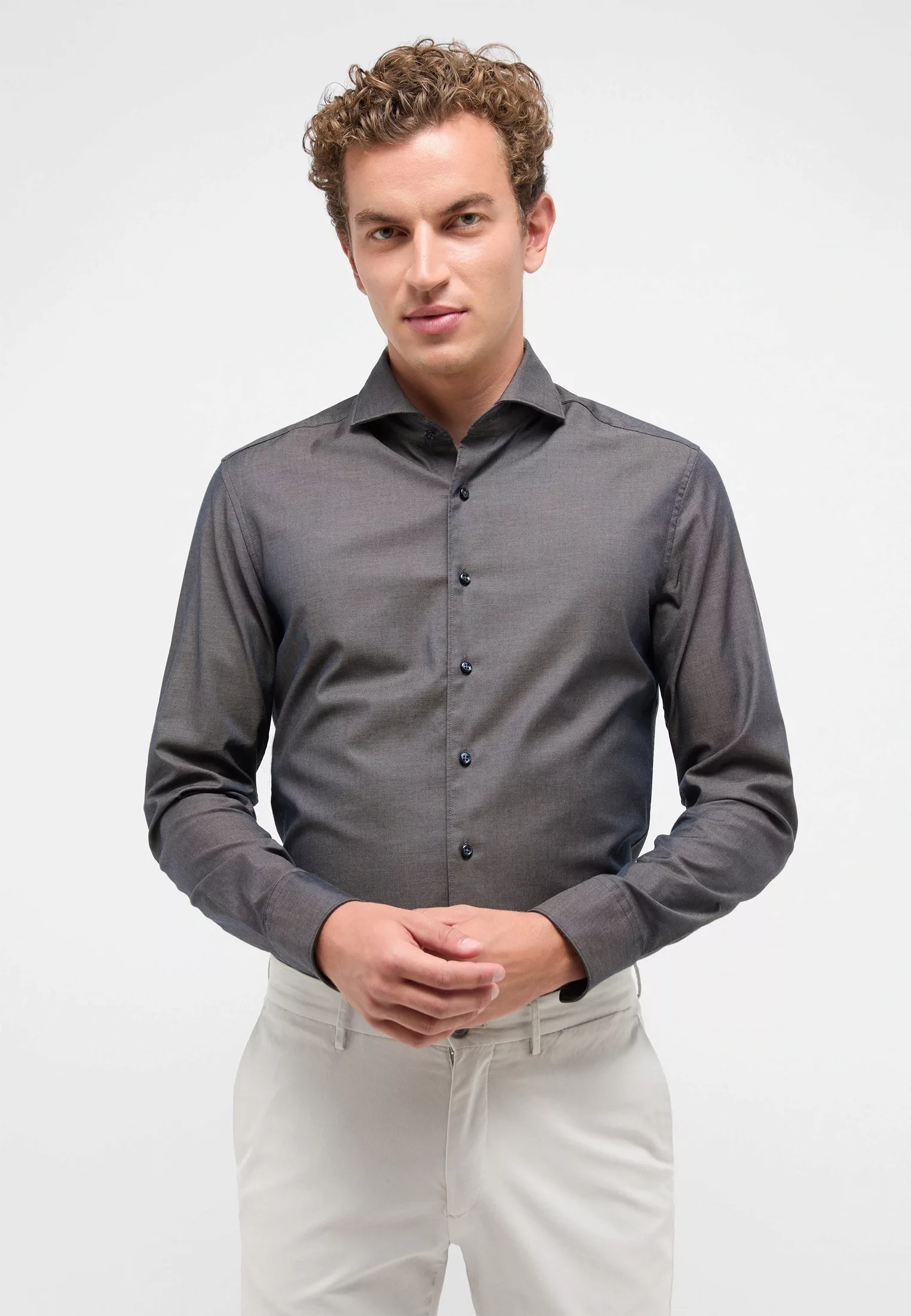 Eterna Langarmhemd "SLIM FIT" günstig online kaufen