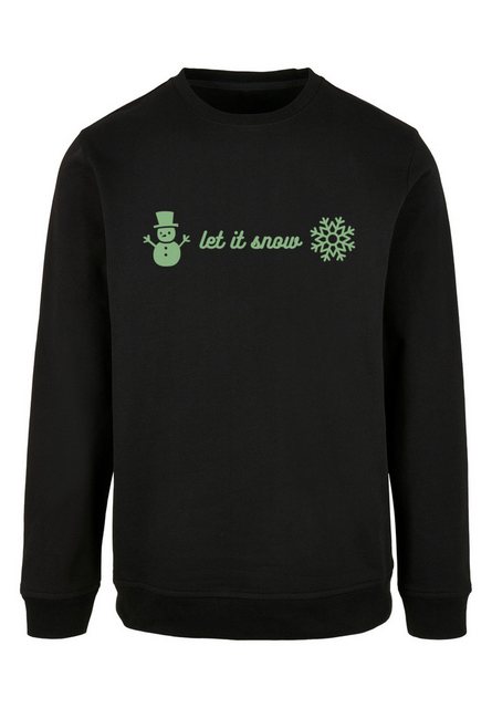 F4NT4STIC Kapuzenpullover Let It Snow Weihnachten Print günstig online kaufen