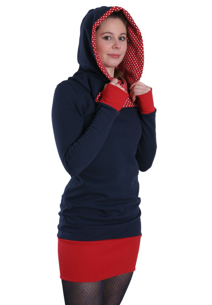 Hoodie Kleid Colorful günstig online kaufen