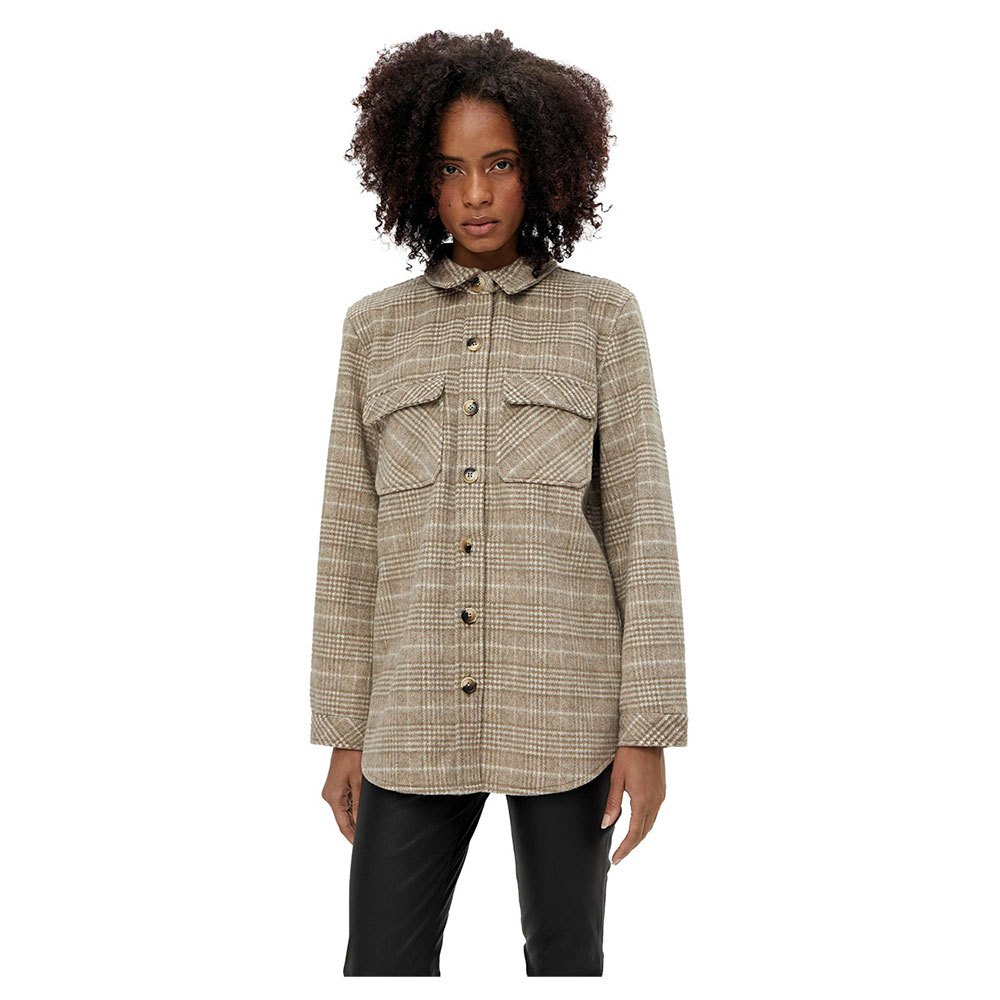 Object Vera Owen Jacke 42 Sepia / Checks Sandshell günstig online kaufen