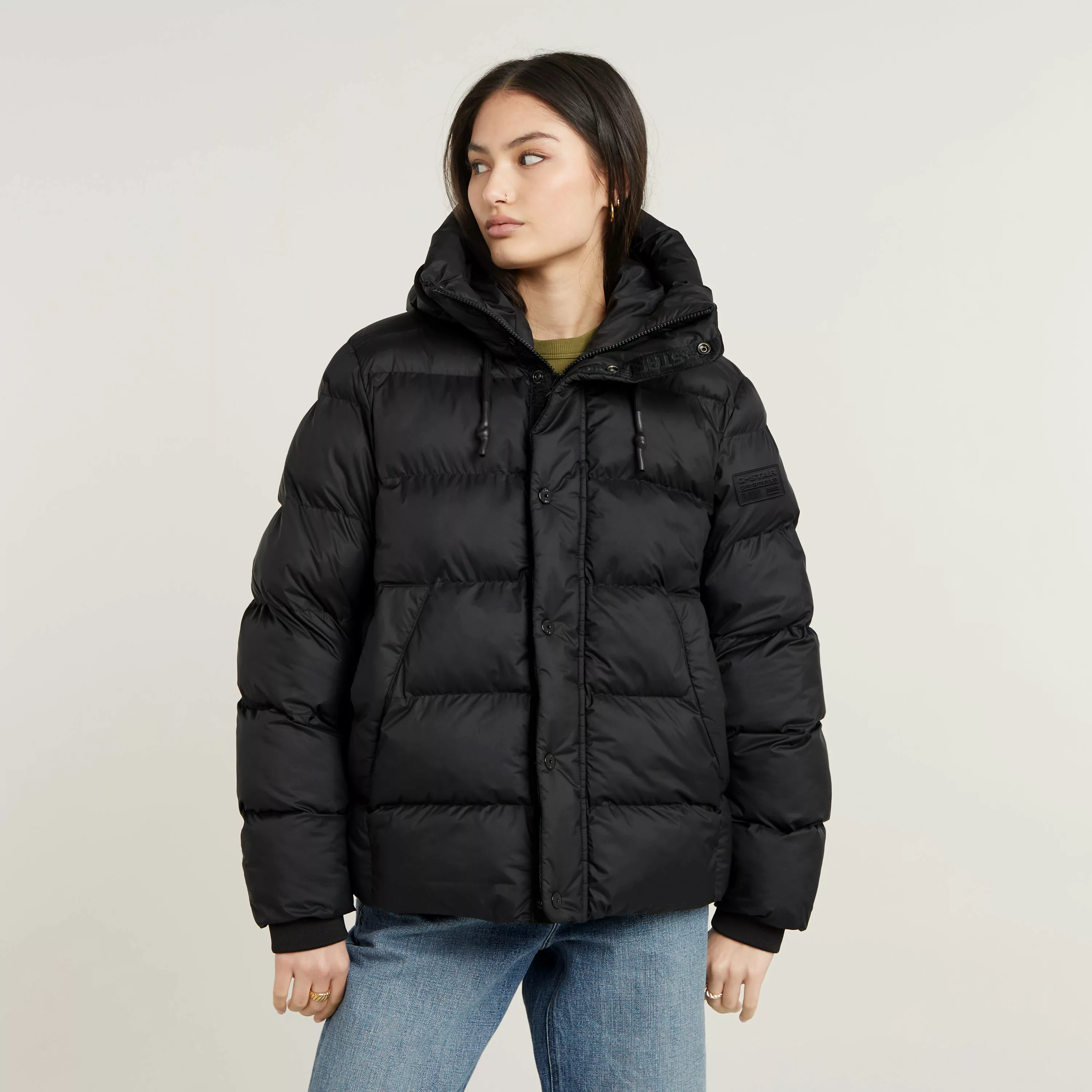 G-STAR Steppjacke "Whistler Short Puffer wmn", mit Kapuze günstig online kaufen