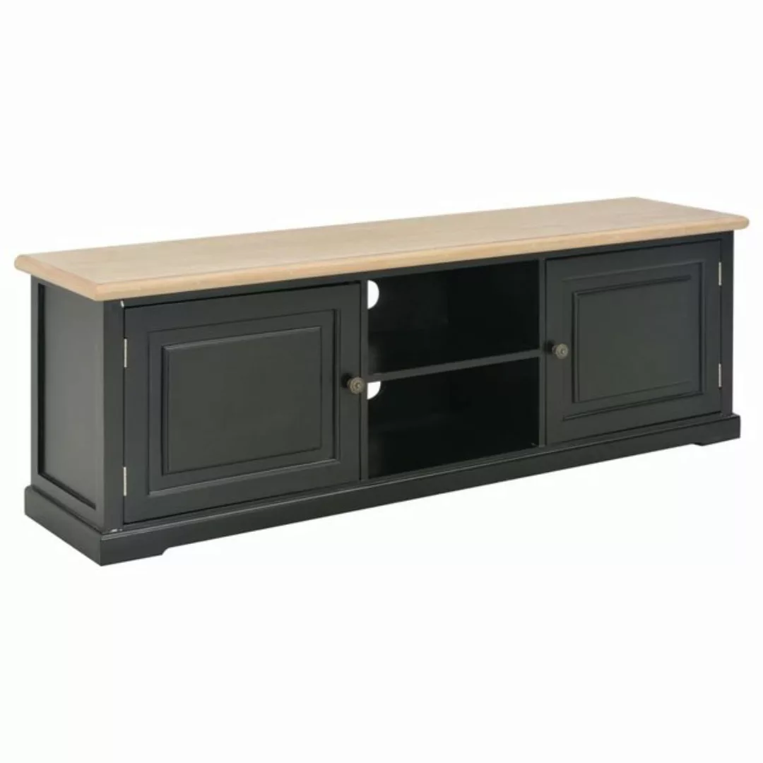 furnicato TV-Schrank Schwarz 120×30×40 cm Holz günstig online kaufen