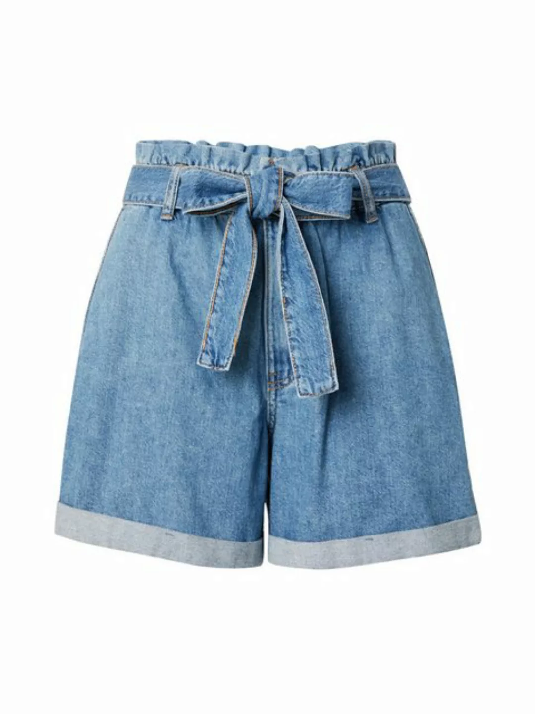 Vila Jeansshorts VIElvira (1-tlg) Drapiert/gerafft günstig online kaufen