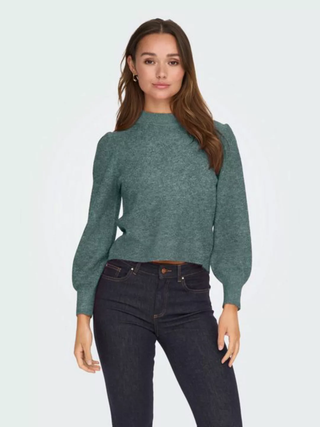 JACQUELINE de YONG Strickpullover Pullover Strick Rundhals Langarm regular günstig online kaufen