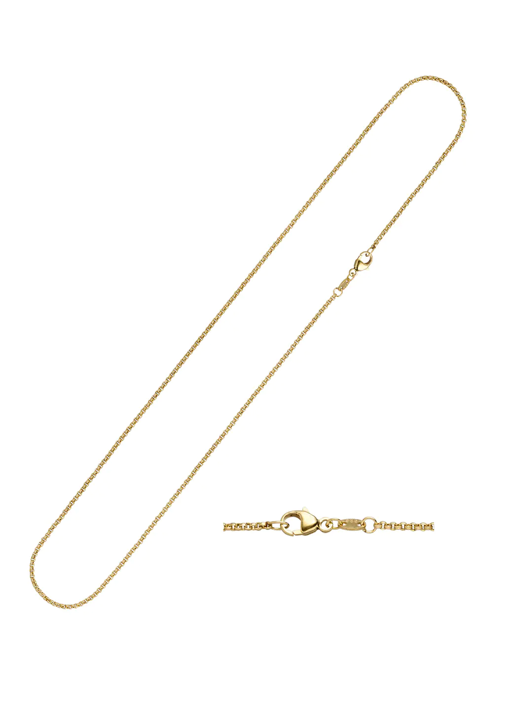 JOBO Goldkette "Erbs-Kette", 333 Gold massiv 50 cm 2,5 mm günstig online kaufen