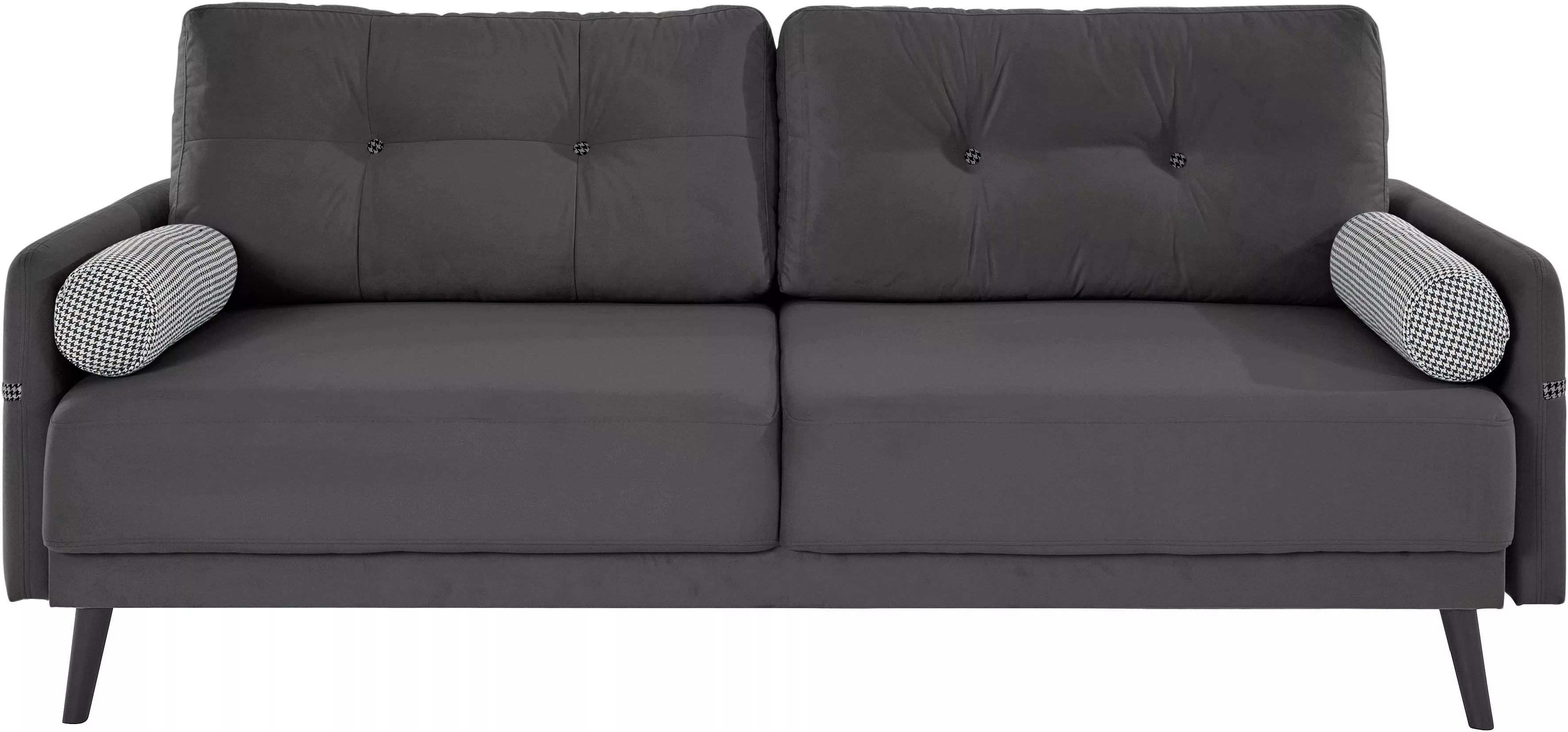 INOSIGN Schlafsofa "Emily", incl. Bettfunktion und Bettkasten, Seitentache günstig online kaufen