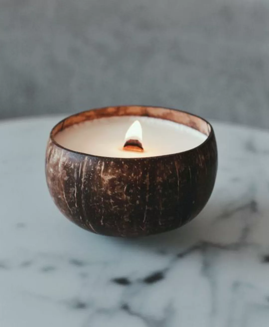 Kerze Aus 100% Sojawachs Mit Kokosduft günstig online kaufen