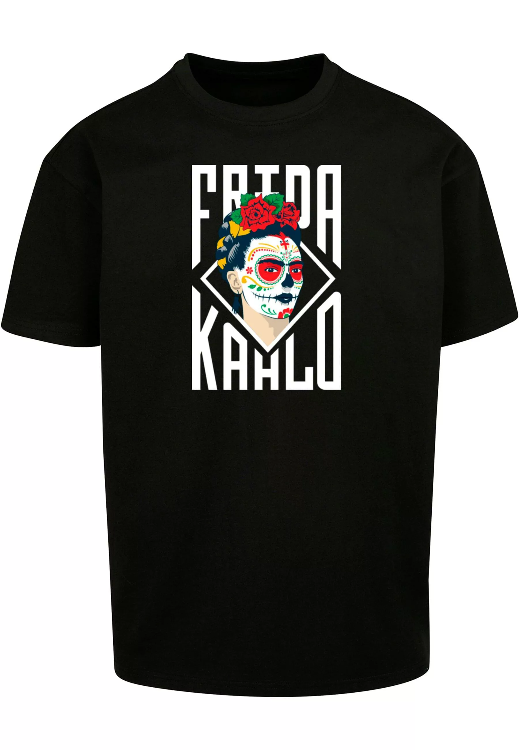 Merchcode T-Shirt "Merchcode Herren Frida Kahlo - Lettering Heavy Oversize günstig online kaufen