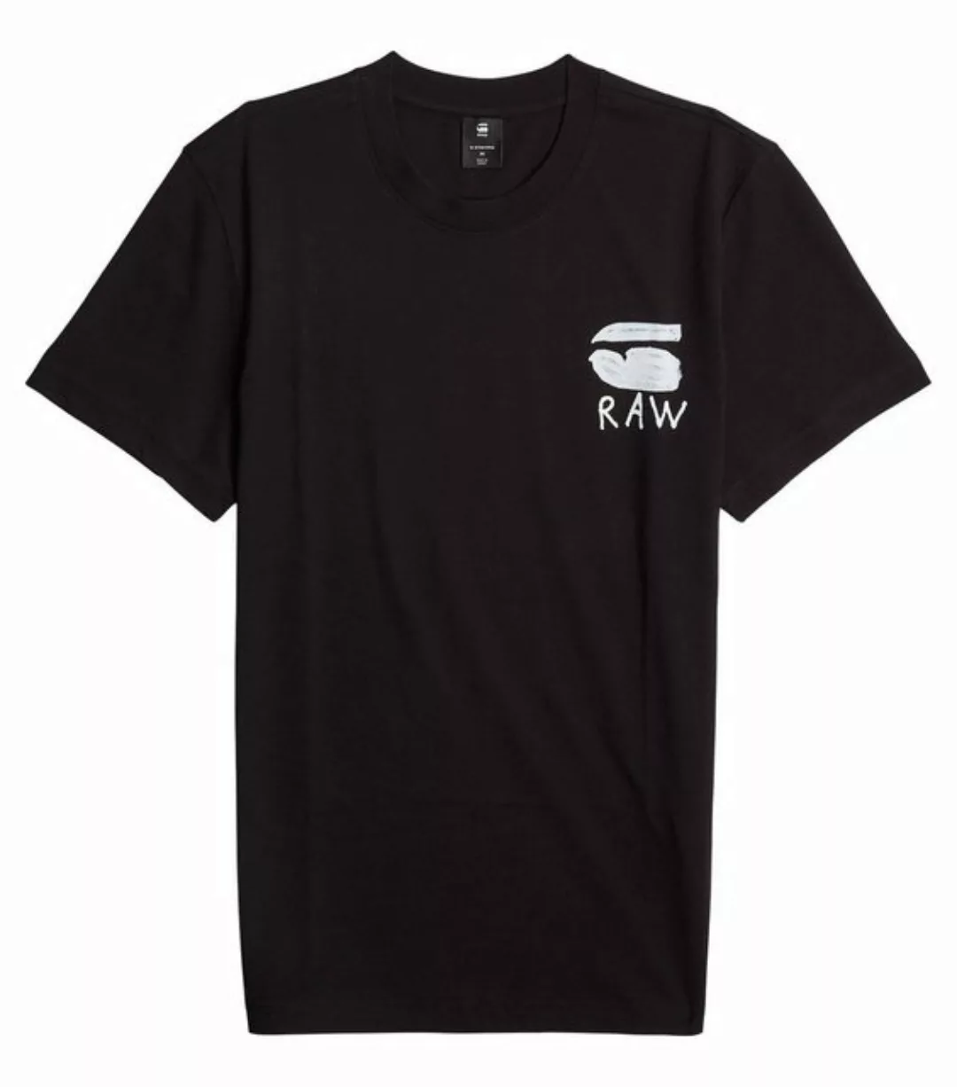 G-Star RAW T-Shirt Herren T-Shirt BURGER BACK PRINT Regular Fit (1-tlg) günstig online kaufen