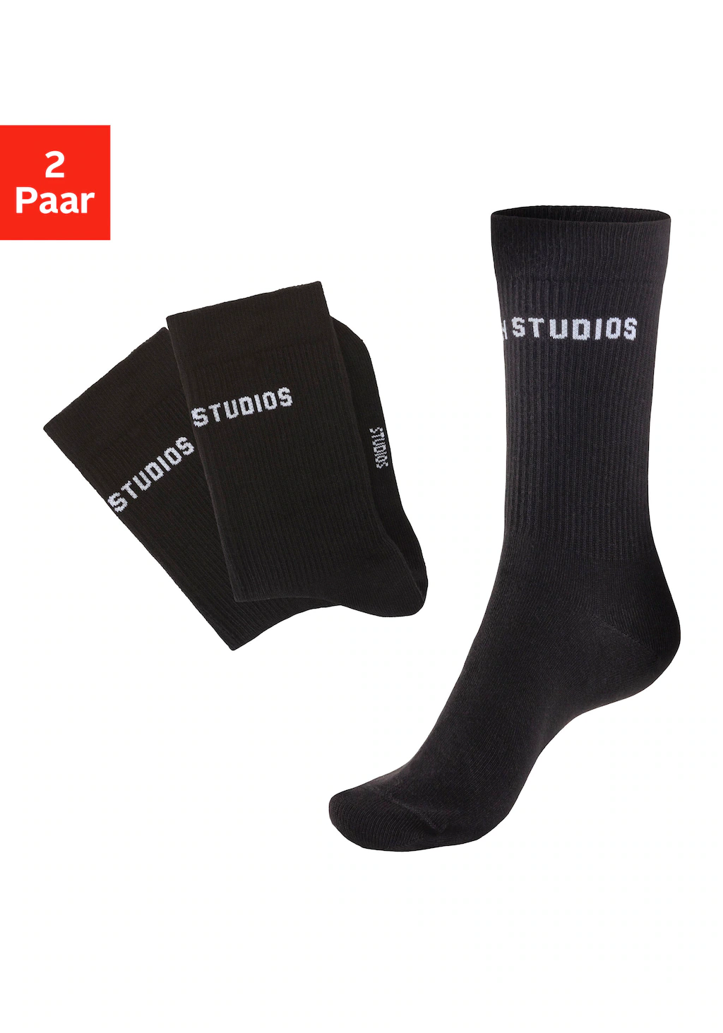 Copenhagen Studios Tennissocken, (Packung, 2 Paar), ohne Frottee günstig online kaufen