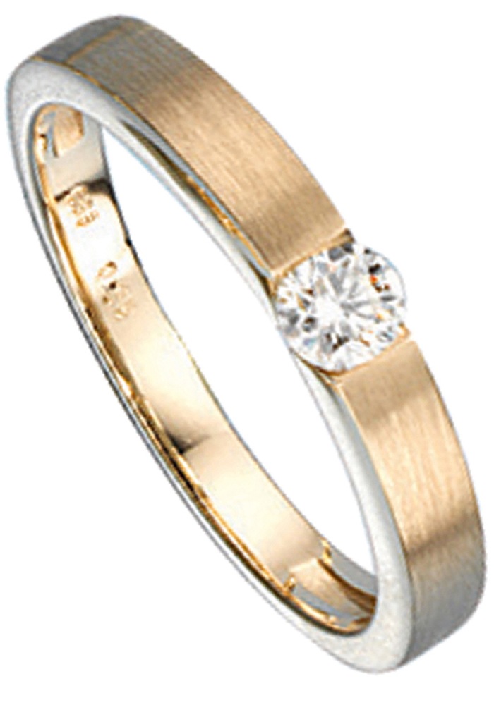 JOBO Fingerring "Diamant-Ring 0,25 ct.", 585 Gold günstig online kaufen