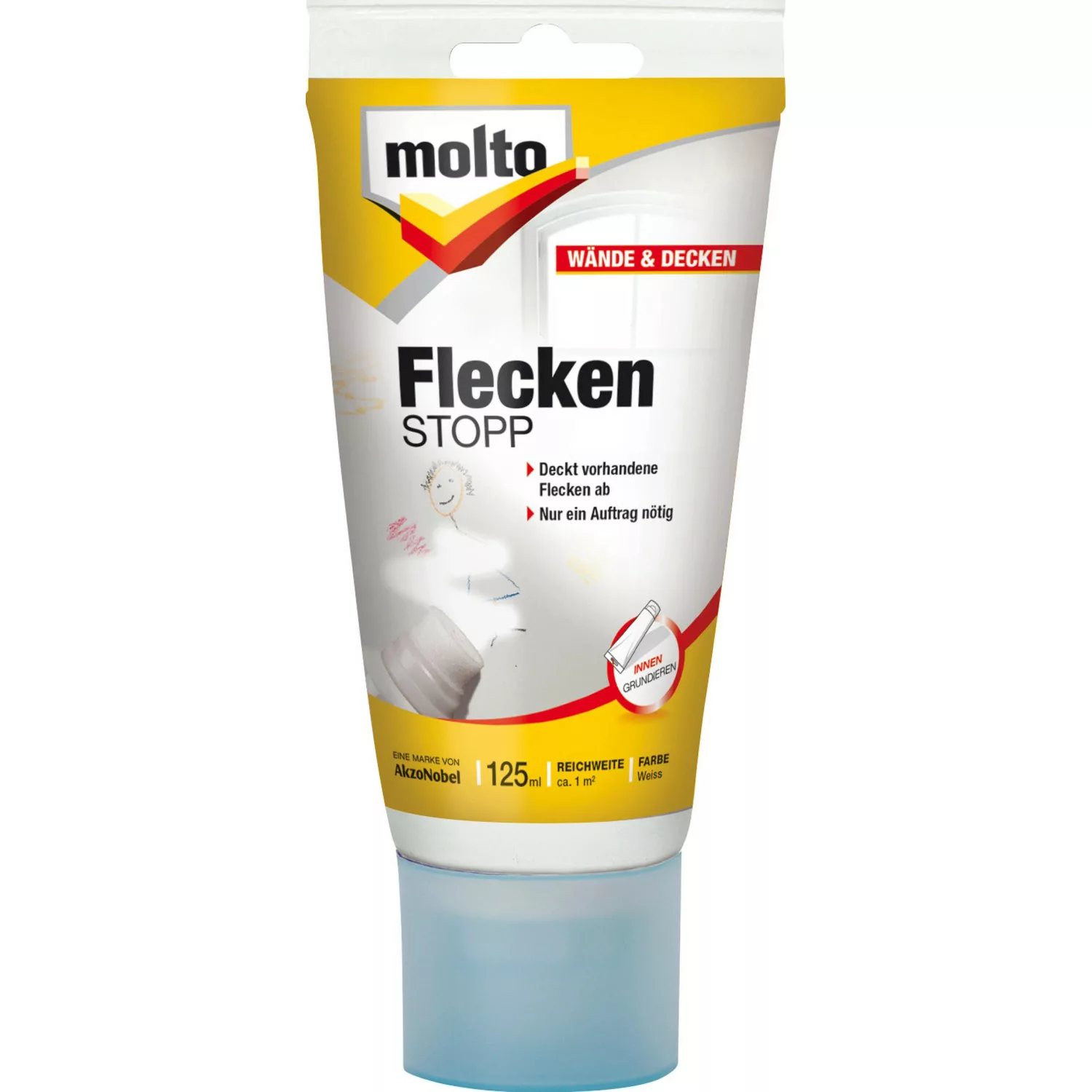 Molto Flecken Stopp Grundierung Weiß matt 125 ml günstig online kaufen