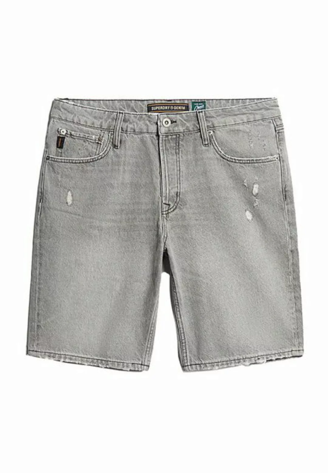 Superdry Shorts Superdry Herren Shorts VINTAGE STRAIGHT SHORT Washed Grey günstig online kaufen