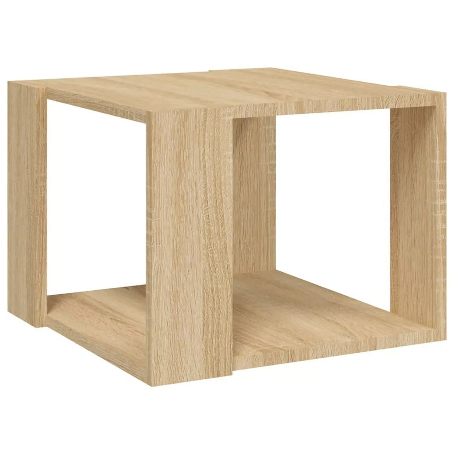 Couchtisch Sonoma-eiche 40x40x30 Cm Spanplatte günstig online kaufen