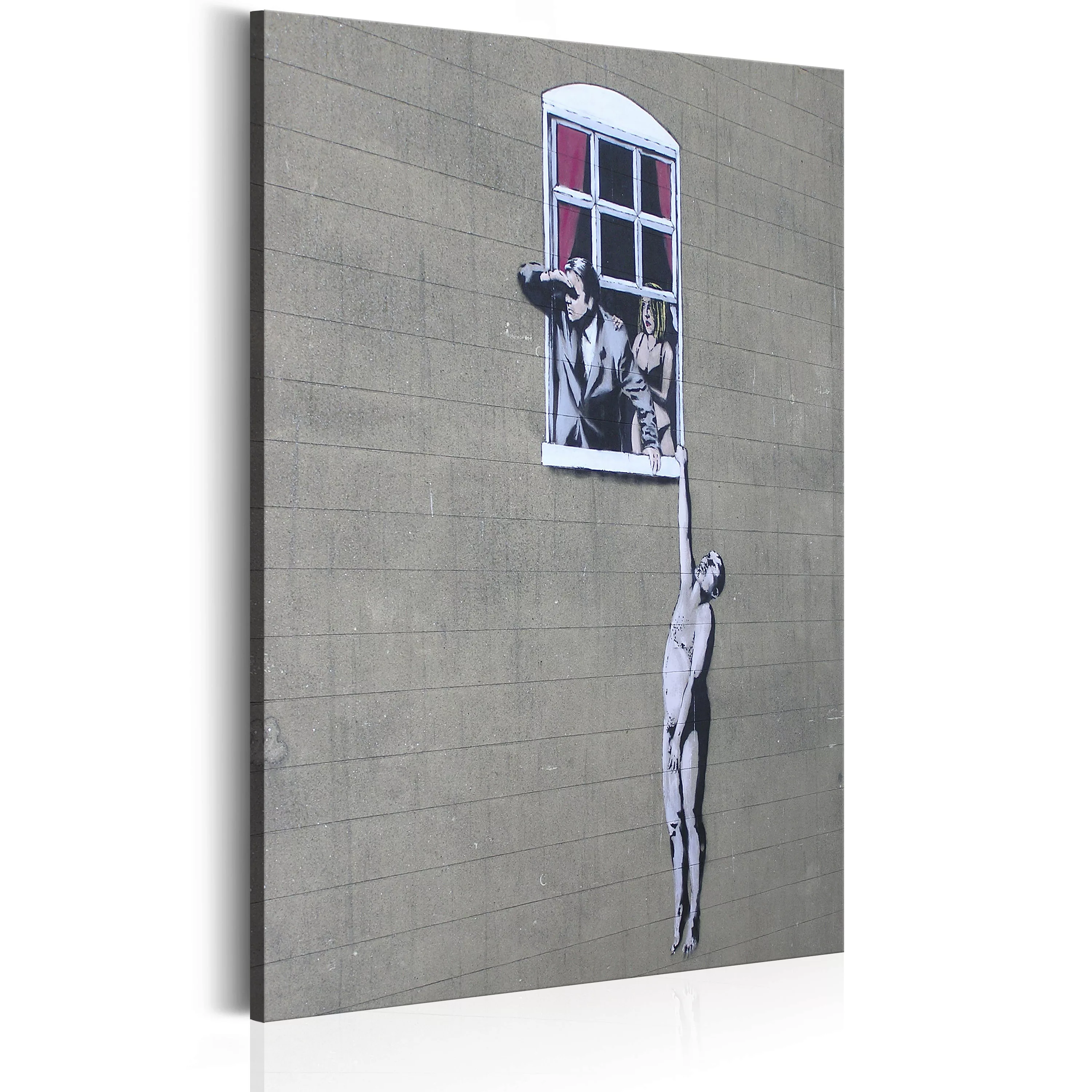 Wandbild - Well Hung Lover By Banksy günstig online kaufen