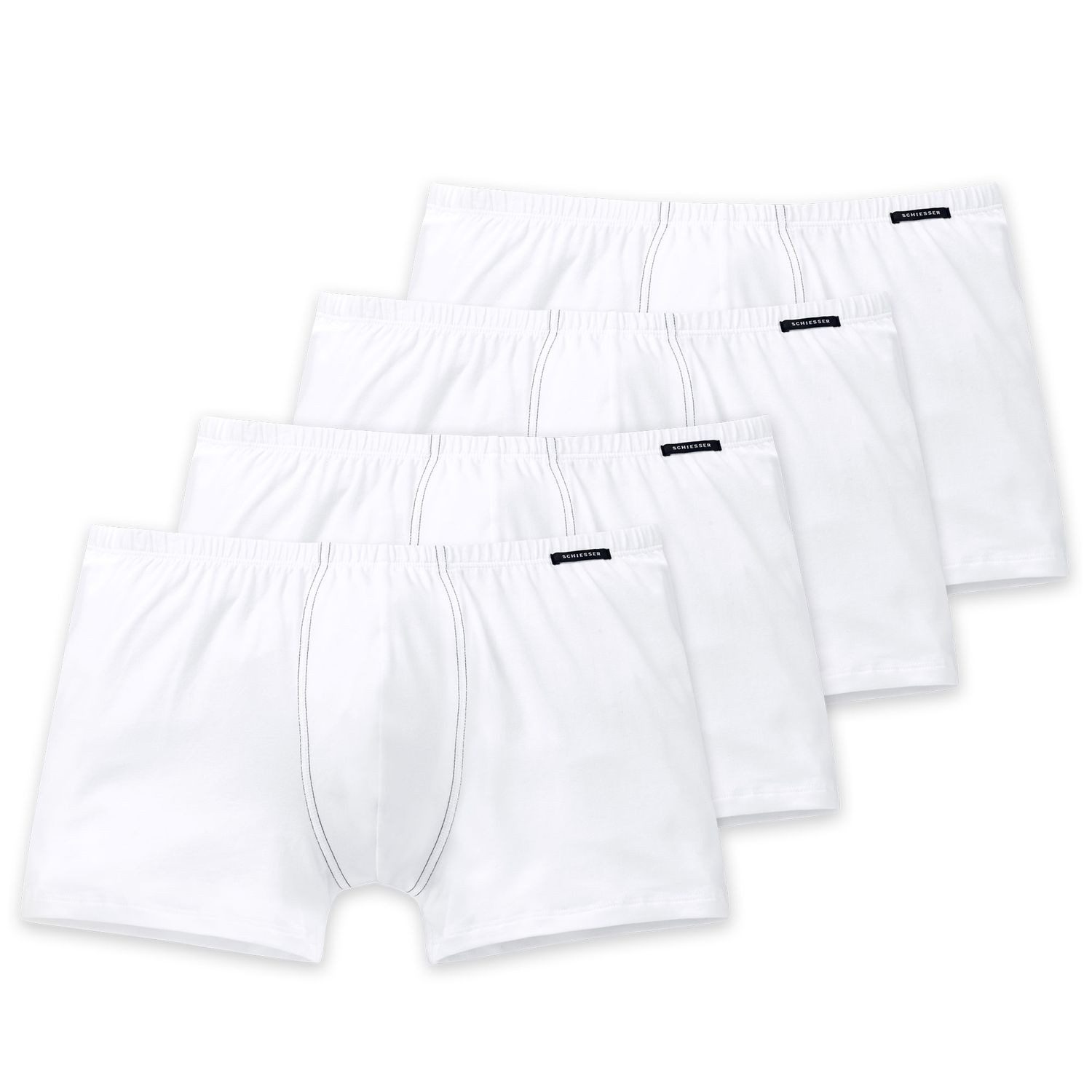 Schiesser Boxershorts Essentials (2-St) ohne Eingriff günstig online kaufen
