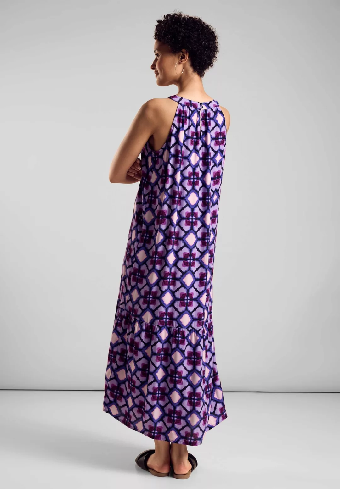 STREET ONE Sommerkleid mit All-Over Print günstig online kaufen