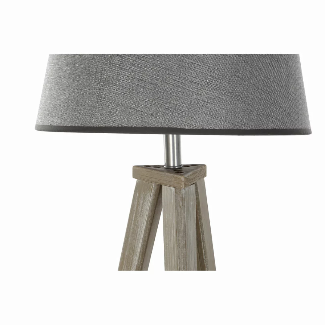 Stehlampe Dkd Home Decor Laken Natürlich Grau Braun Leinen Kiefer (40 X 40 günstig online kaufen