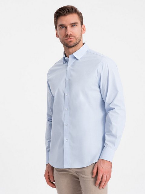 OMBRE Langarmhemd Klassisches Baumwollhemd REGULAR günstig online kaufen