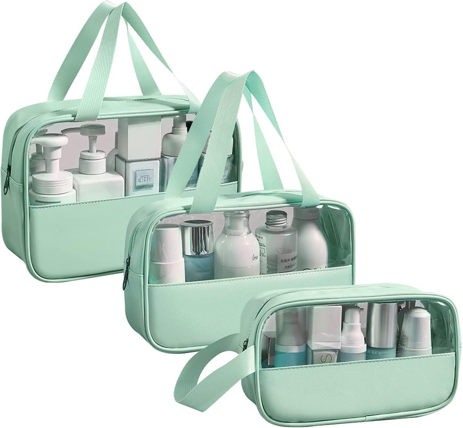 Coonoor Kosmetiktasche 3 Stück Wasserdicht PVC günstig online kaufen