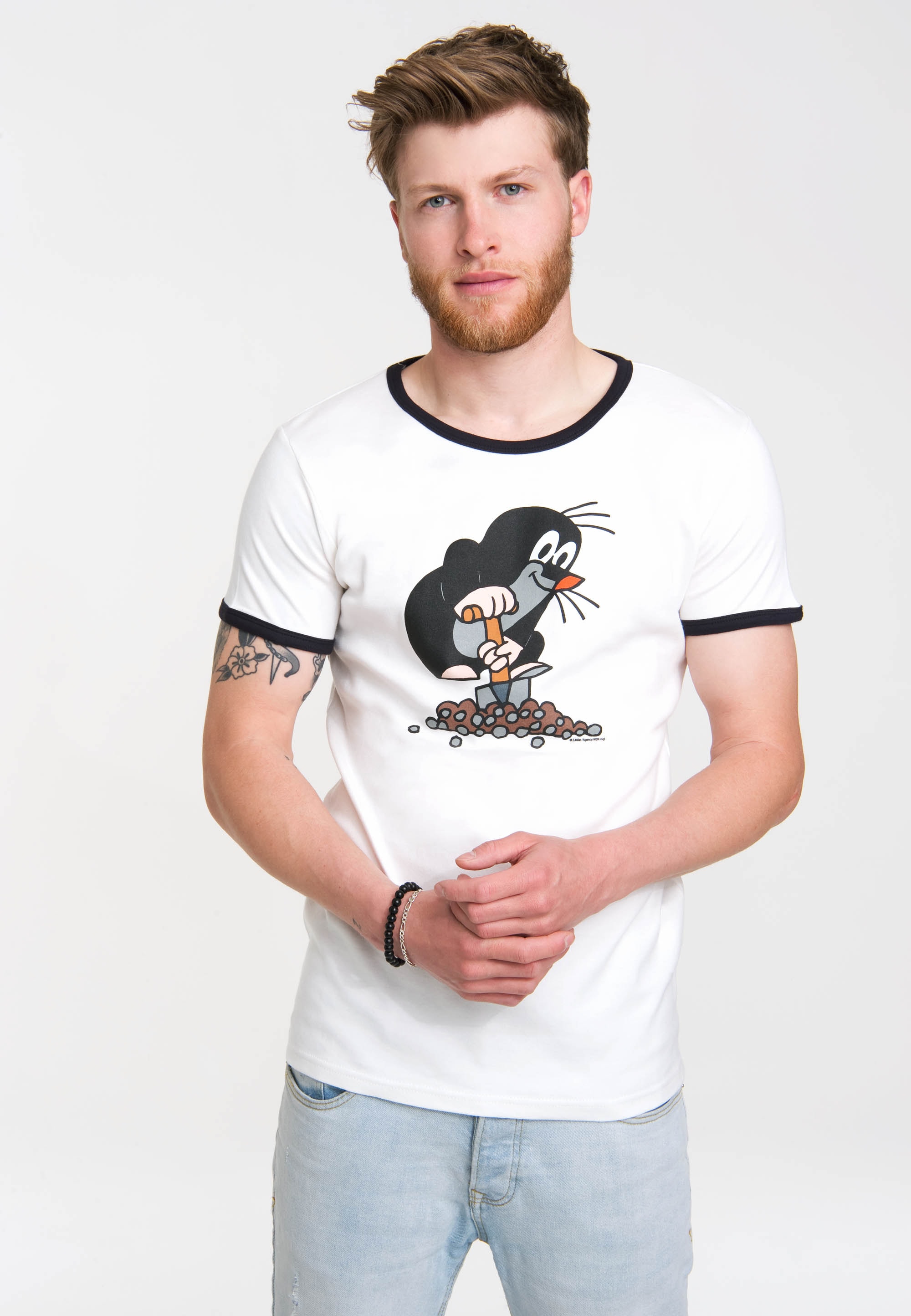 LOGOSHIRT T-Shirt "Der kleine Maulwurf", mit Der kleine Maulwurf-Print günstig online kaufen