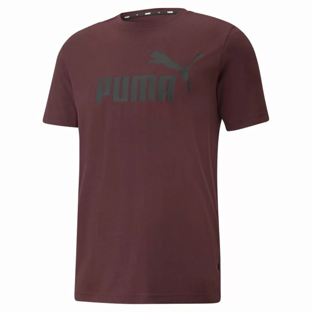 PUMA Herren T-Shirt - ESS Logo Tee, Rundhals, Baumwolle, uni günstig online kaufen