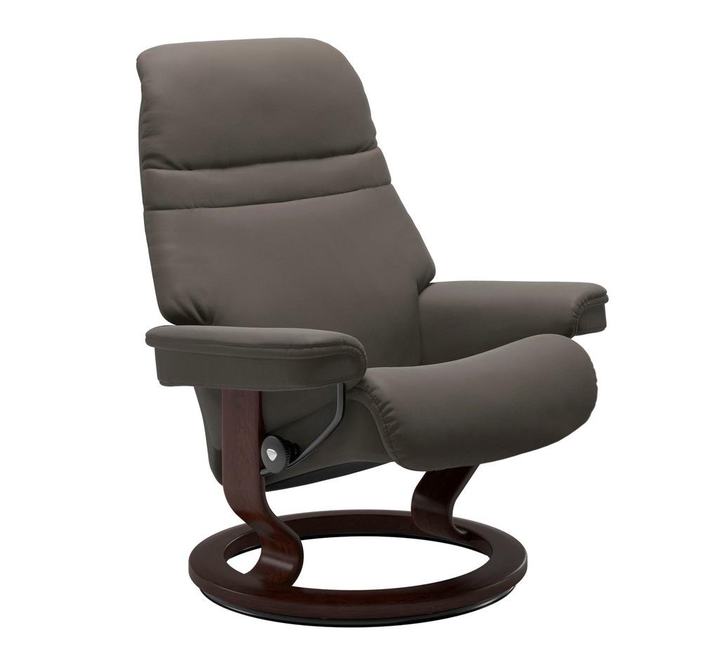 Stressless Relaxsessel "Sunrise", mit Classic Base, Größe M, Gestell Braun günstig online kaufen