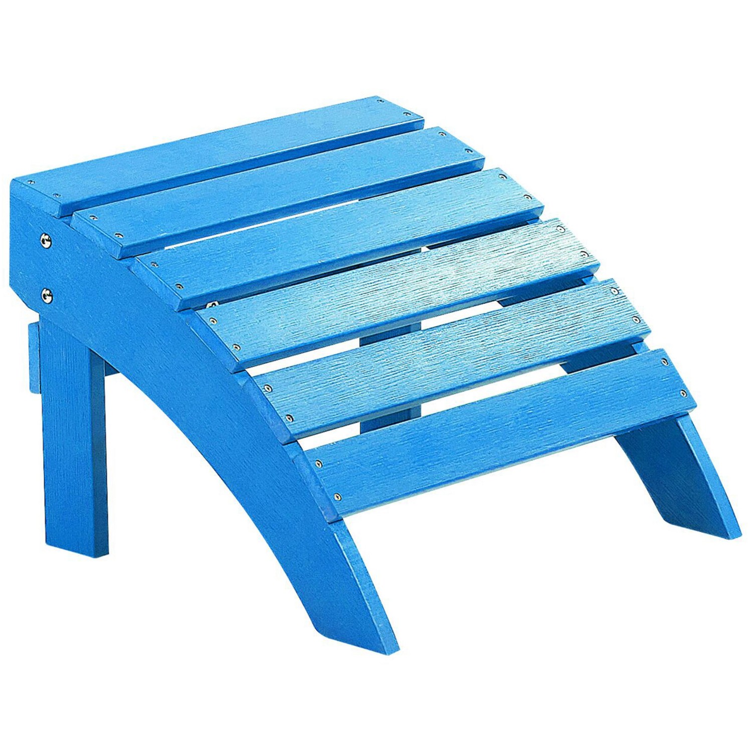 Beliani Fußhocker Blau 43x50x34 günstig online kaufen
