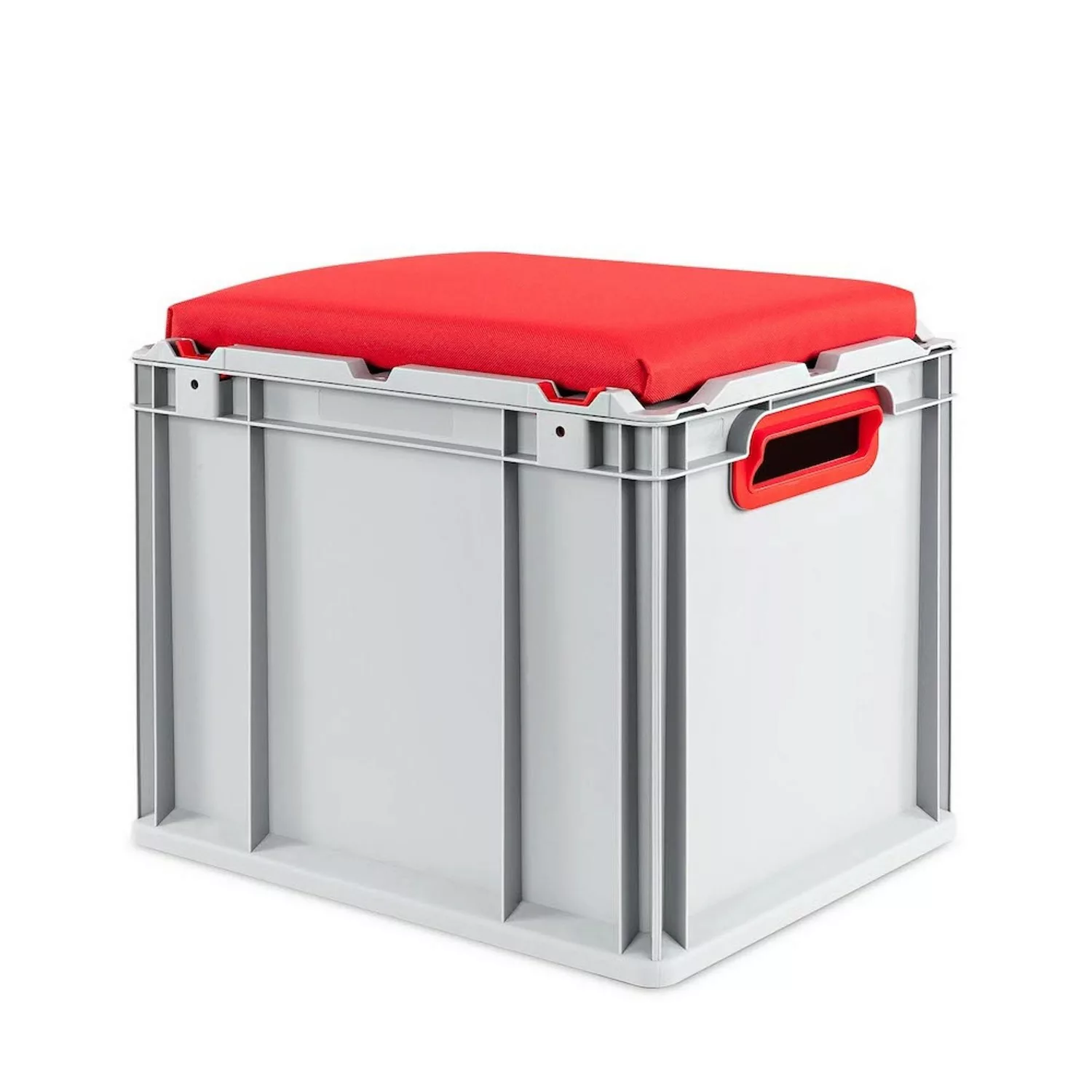 PROREGAL Eurobox NextGen Seat Box Rot HxBxT 365 x 30 x 40 cm 30 Liter Griff günstig online kaufen