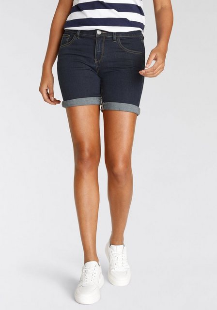 Arizona Jeansshorts Ultra-Stretch extra eng geschnitten, krempelbare Beinab günstig online kaufen