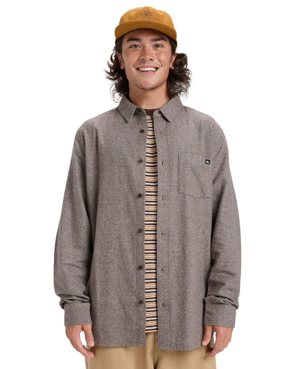 Quiksilver Langarmhemd "Motherfly Heather" günstig online kaufen