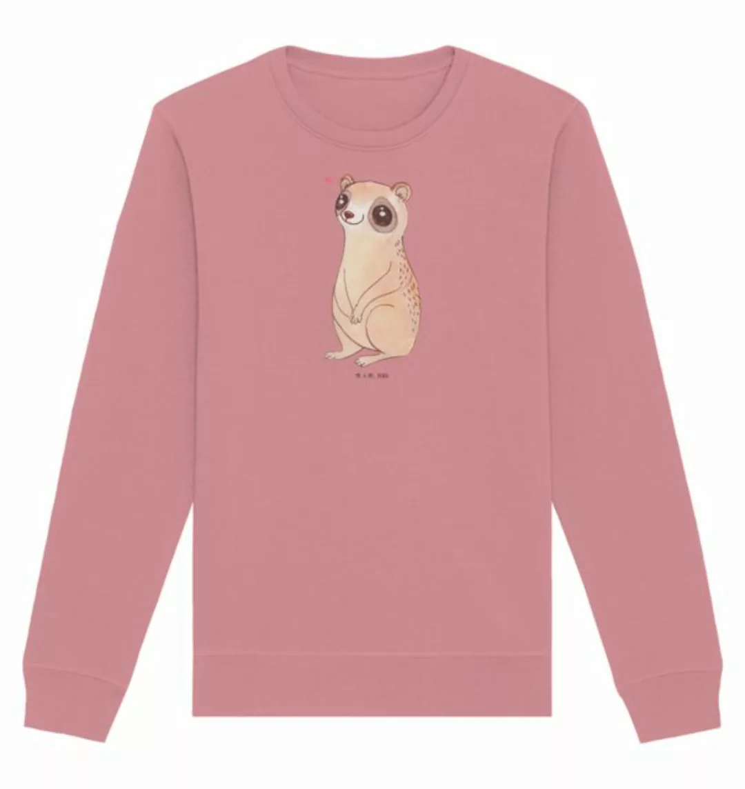 Mr. & Mrs. Panda Longpullover Größe XL Plumplori Glücklich - Canyon Pink - günstig online kaufen